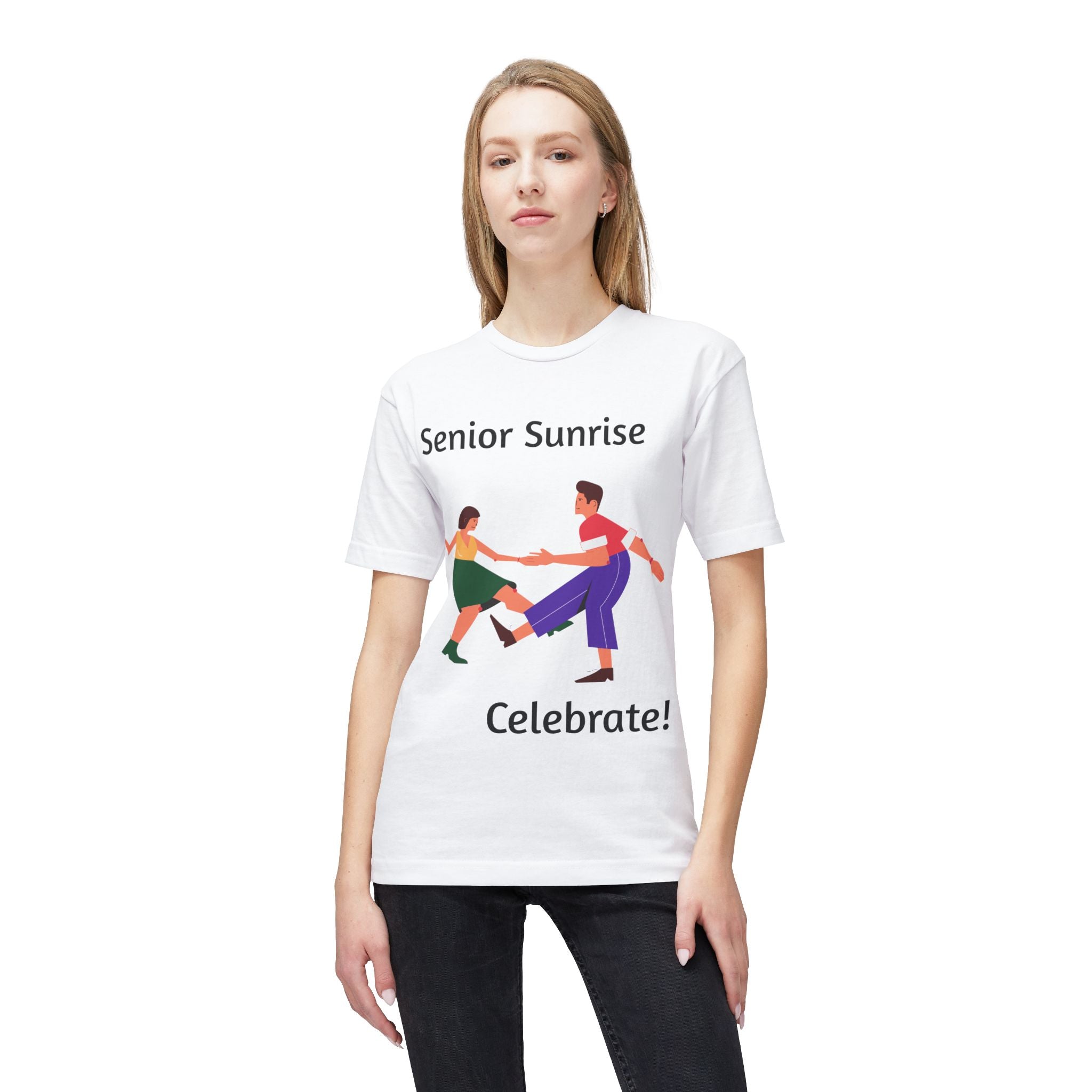 Senior Sunrise Celebrate T-Shirt — Graduation Party Tee for Seniors