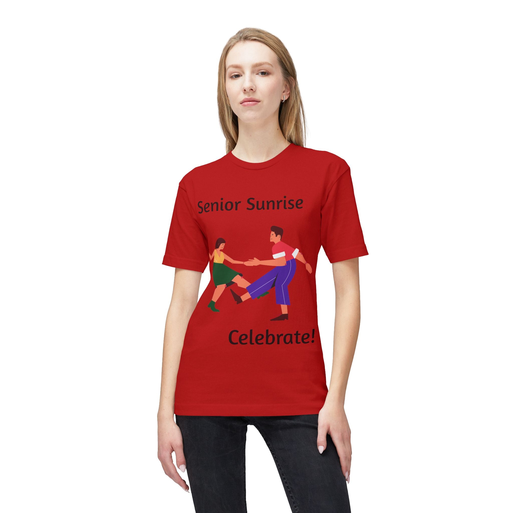 Senior Sunrise Celebrate T-Shirt — Graduation Party Tee for Seniors