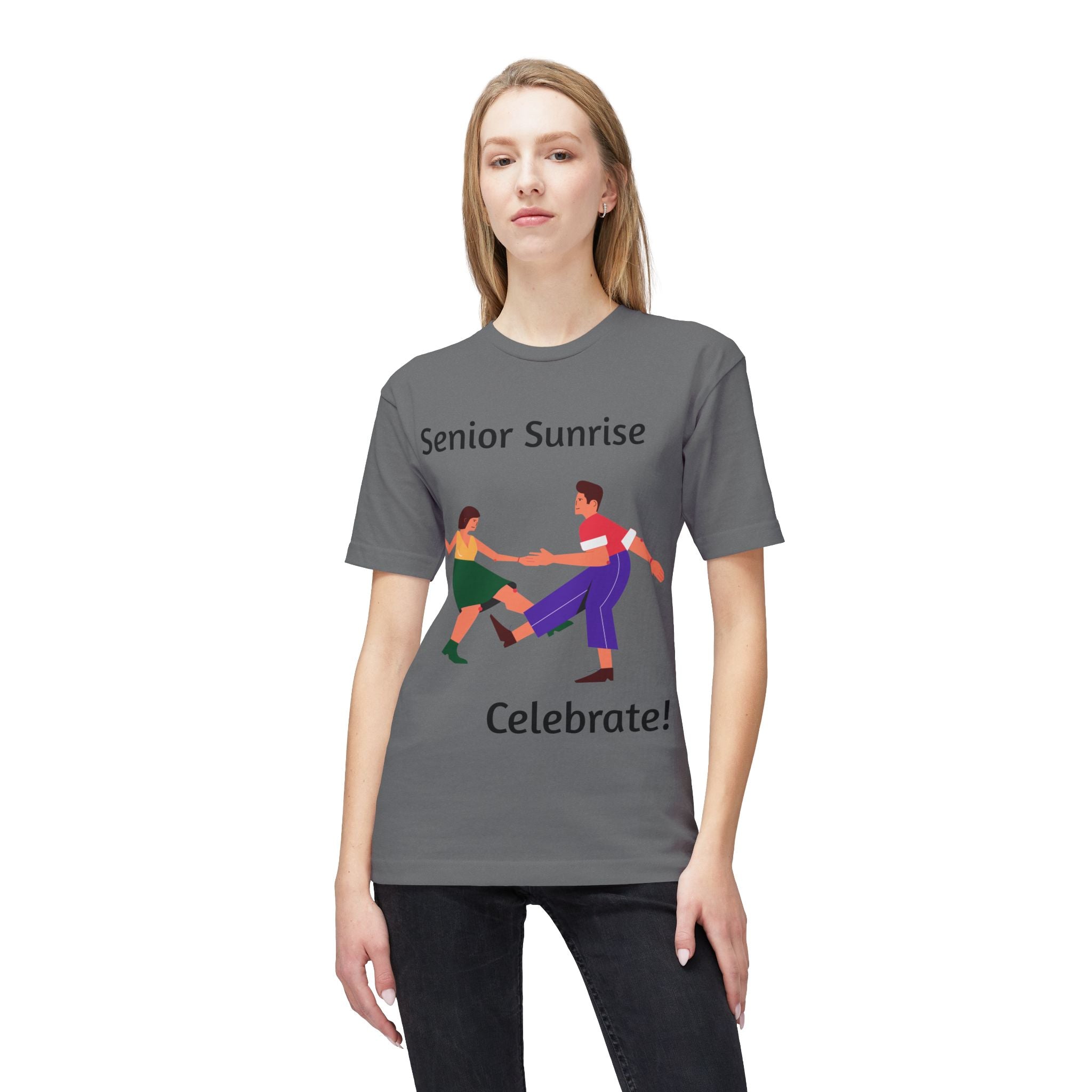 Senior Sunrise Celebrate T-Shirt — Graduation Party Tee for Seniors
