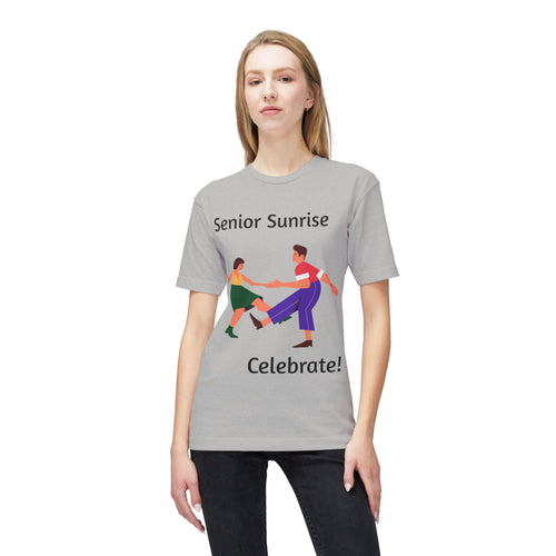 Senior Sunrise Celebrate T-Shirt — Graduation Party Tee for Seniors